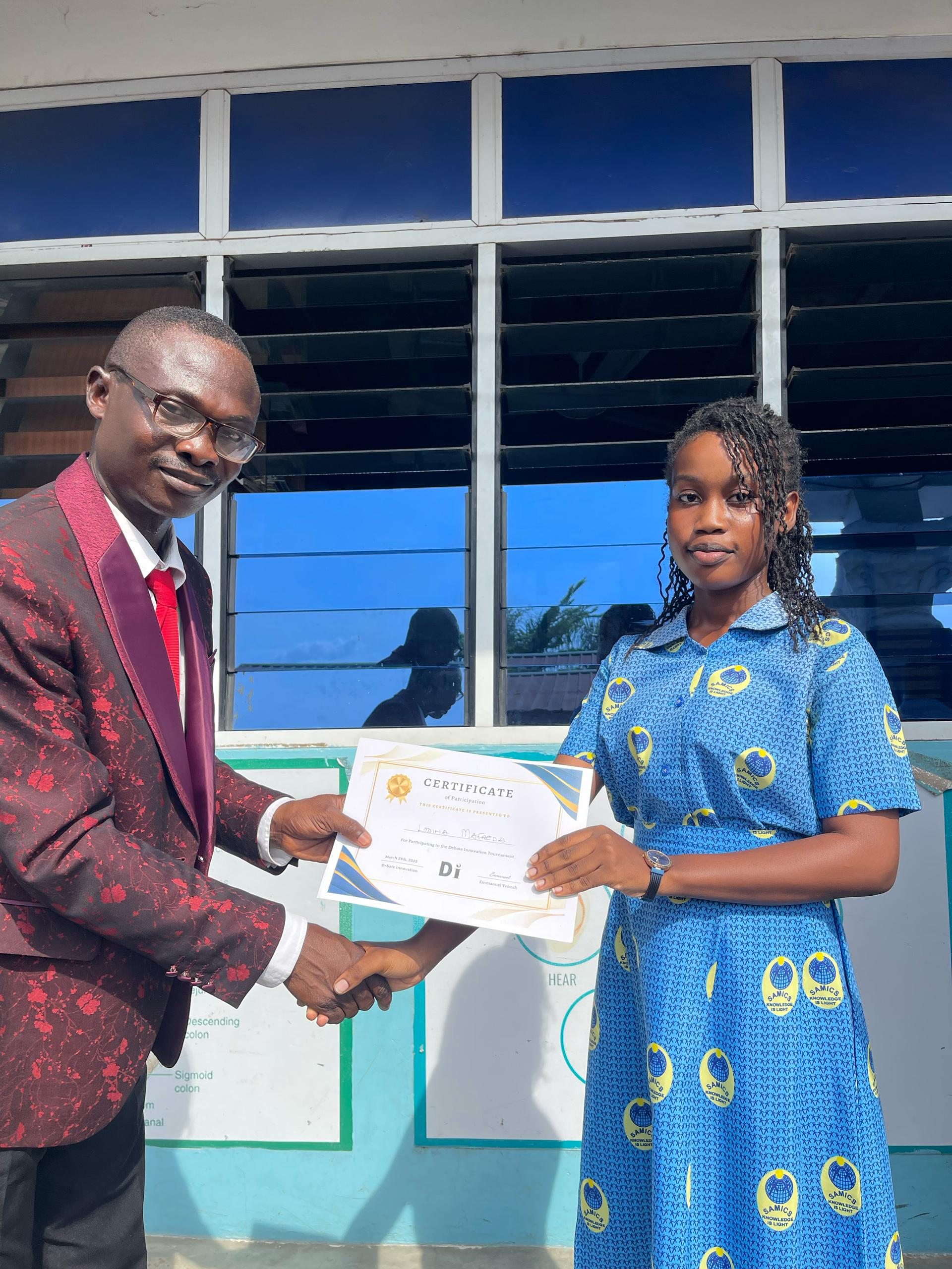 Certificate of participation